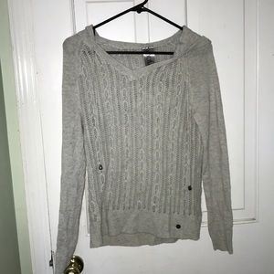 Long sleeve with hoodie